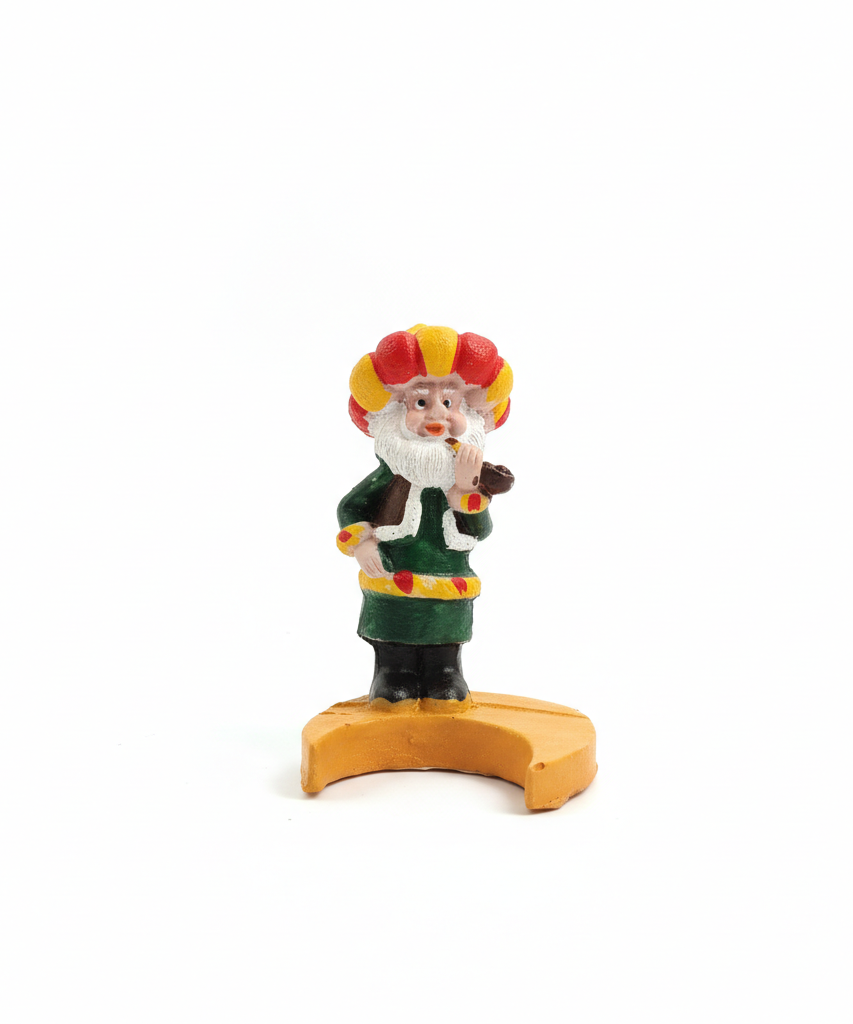 Whimsical Turbaned Sage Collectible Figurine