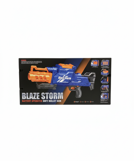 Blaze Storm Battery Soft Bullet Gun 40 PSC