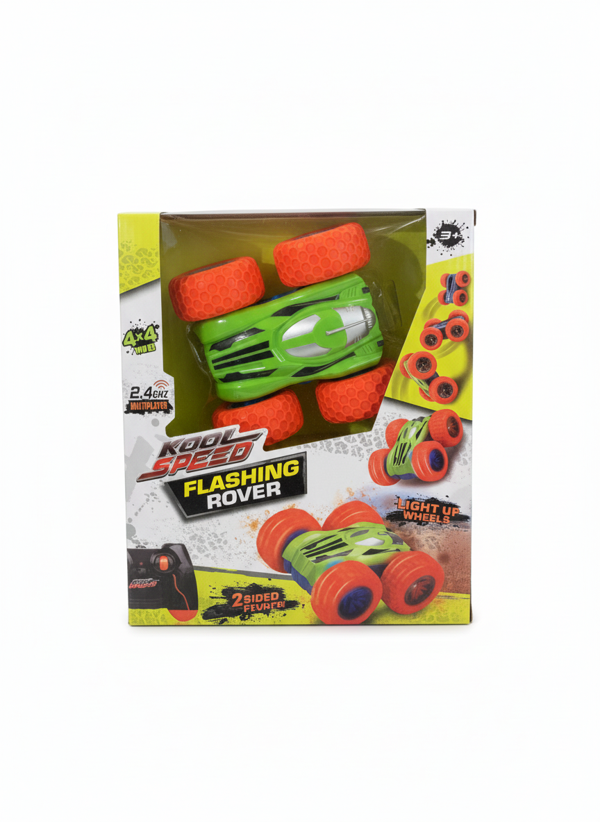 Kool Speed 2 Sided Stunts Car With Lights 4x4 WD