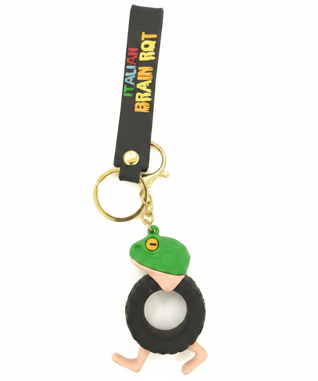 BONECA AMBALABU-brain rot keychain