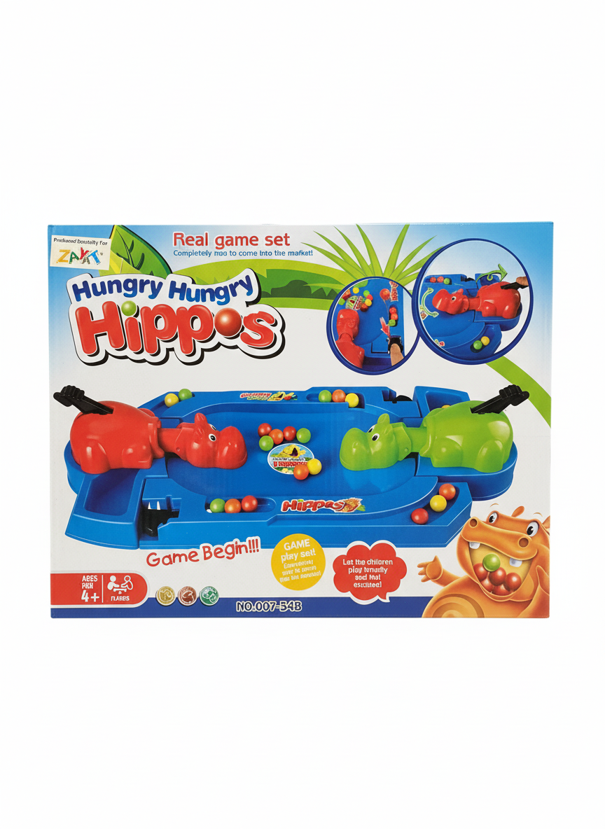 Hungry Hippos Real Game Set 2players