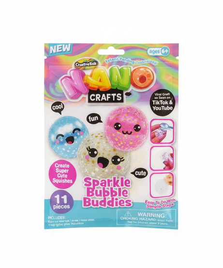 Nano Crafts Sparkle Bubble Buddies 11 PCS