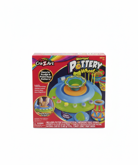 Motoniged Pottery Wheel Sculpt And Paint Real Pottery