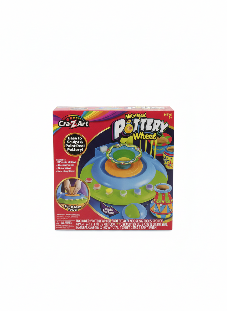Motoniged Pottery Wheel Sculpt And Paint Real Pottery