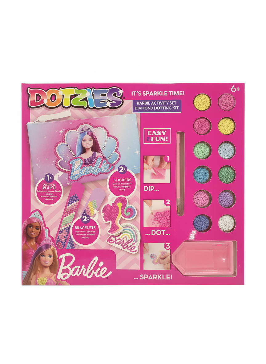 Barbie Activity Set Diamond Dotting Kit