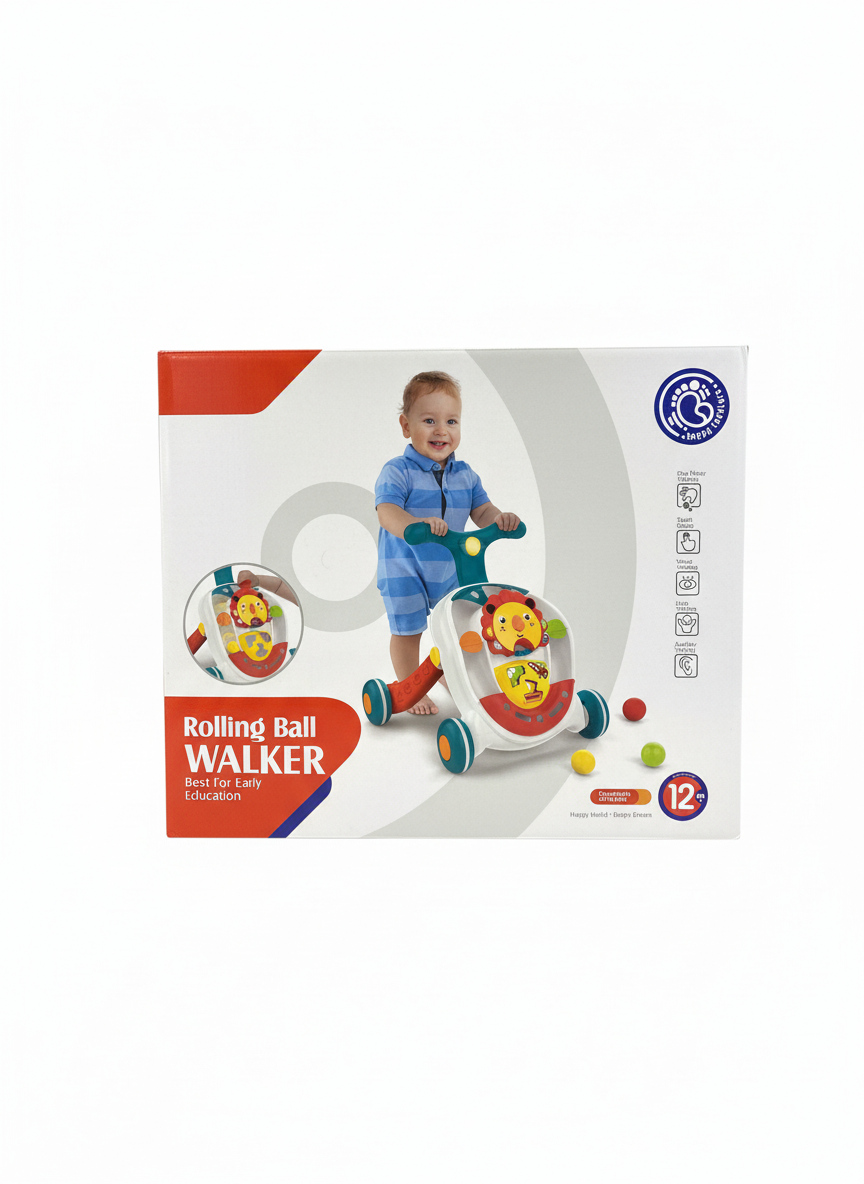 Rolling Ball Walker Best For Early Education 12 M