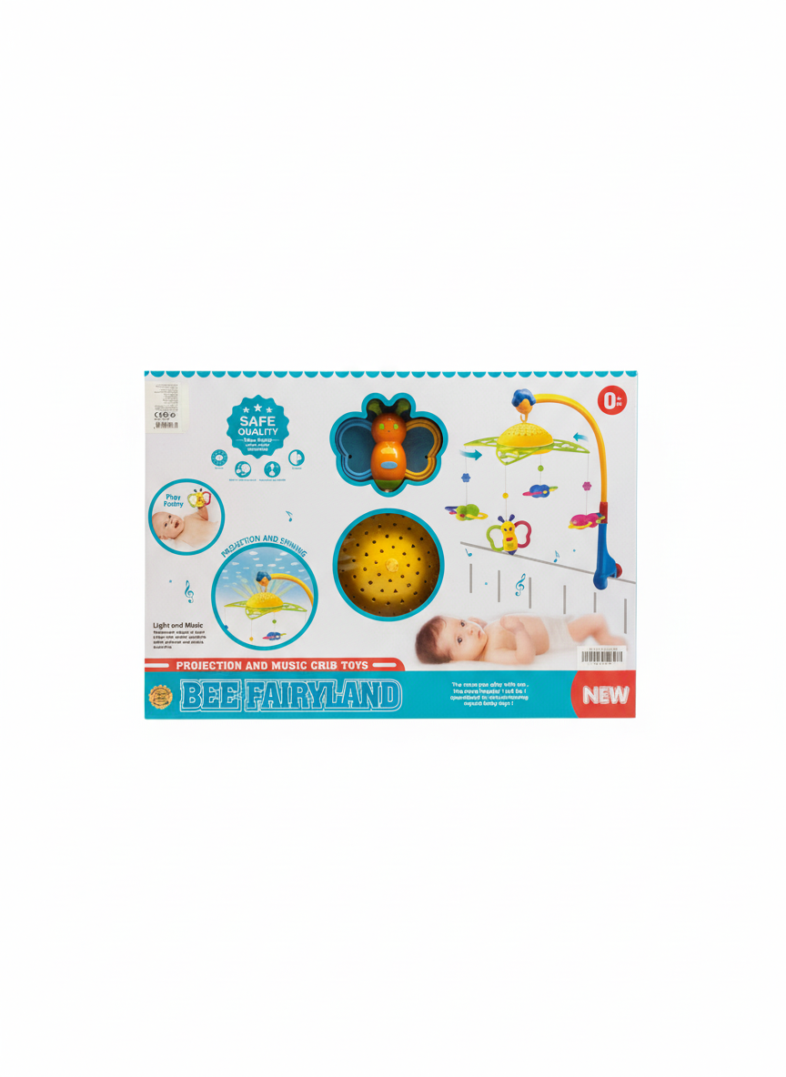 Projection and Music Crib toys Bee Fairy land