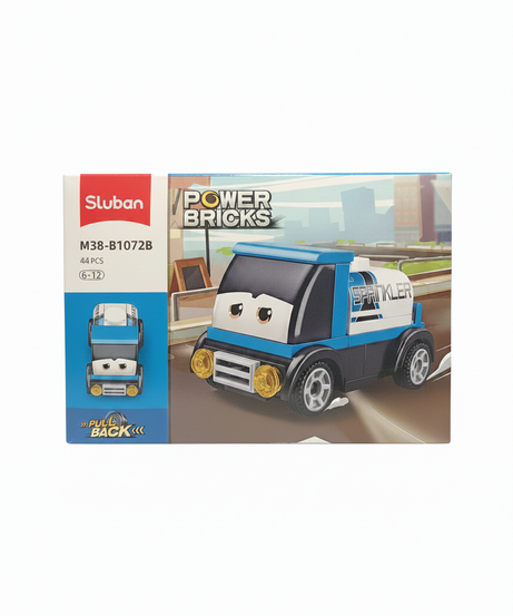 Sluban Power Bricks Sprinkler Truck M38-B1072B