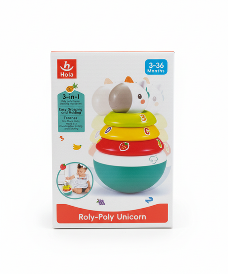 Hola Roly Poly Unicorn 3 In1