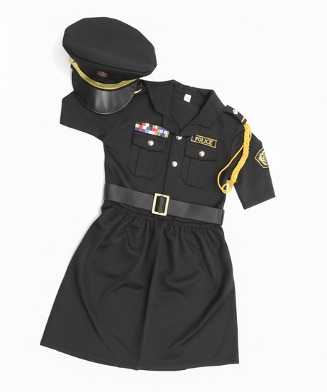 Kids Police Officer Costume Play Set