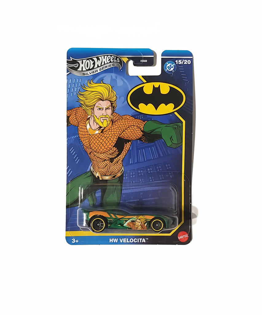 Hot Wheels Silver Series DC Aquaman HW Velocita