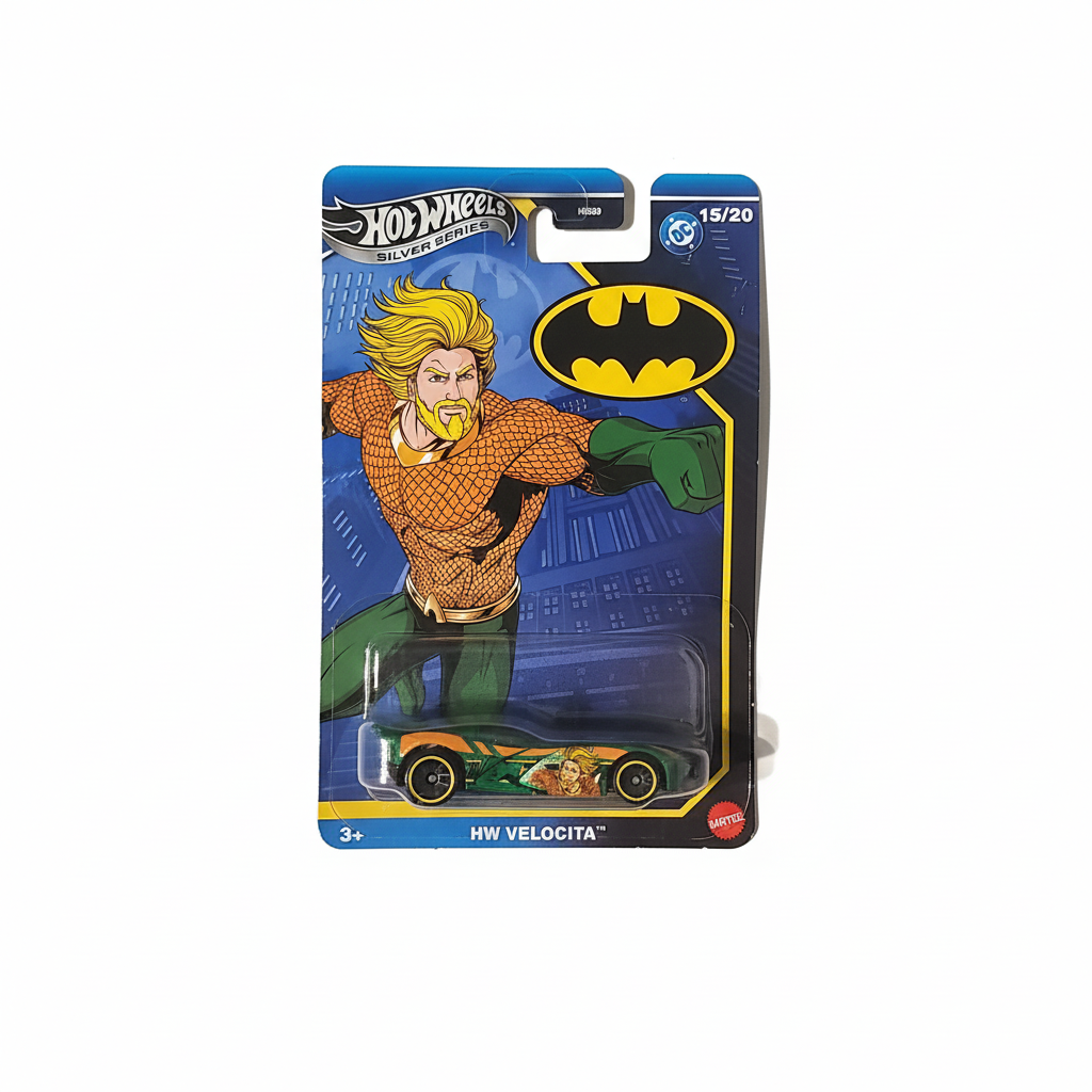 Hot Wheels Silver Series DC Aquaman HW Velocita
