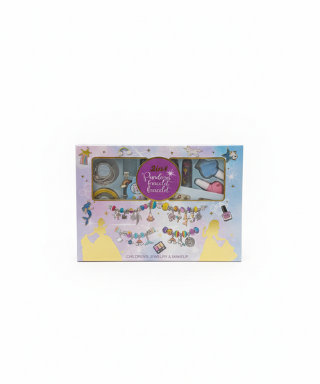 2-In-1 Pandana Braclet Childrens Jewelry And makeup