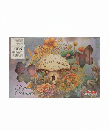 Stylish Cosmetic Set 28-In-1 Enchanted Garden
