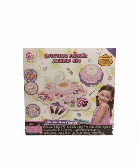 Rotating Flower Make Up Set