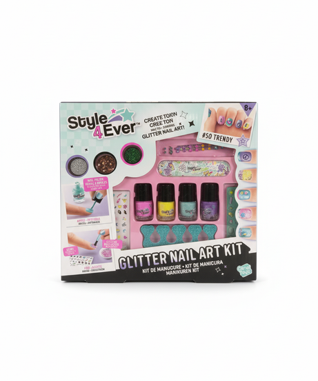 Style 4 Ever Glitter Nail Art Kit So Trendy