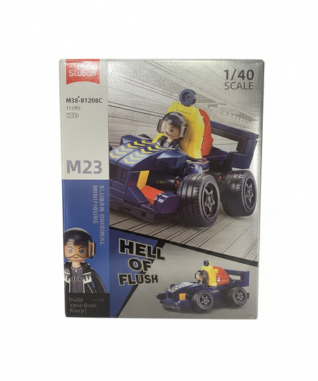 Sluban M23 Hell of Flush Racing Building Blocks (M38-B1208C)