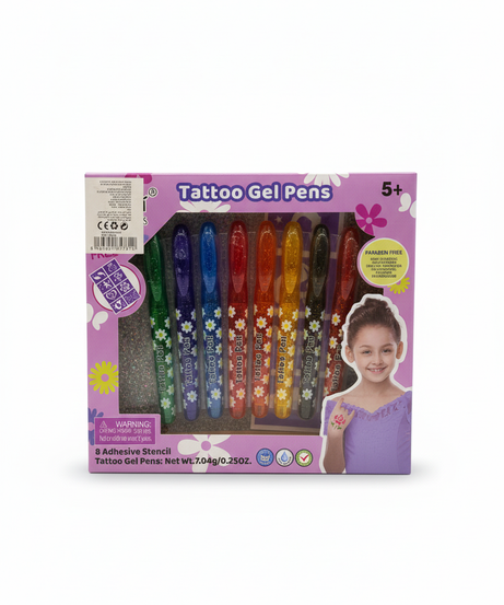 Tattoo Pen Gel 5+ 8 Adhesive Stencil