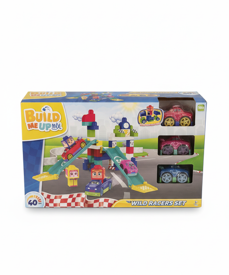 Build Me Up Maxi Wild Racers Set 40 PCS