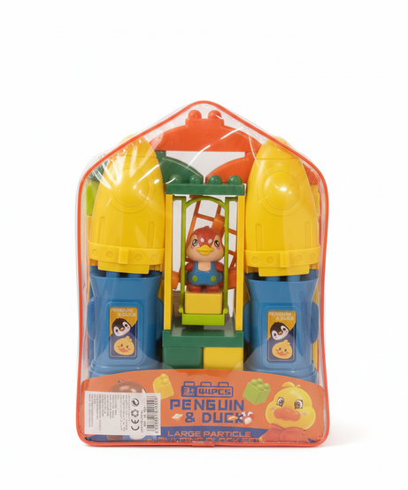 Penguin And Duck Large Particle Building Block Set 44 PCS