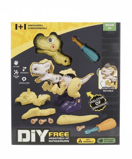 DIY Free Assembly Dinosaur Kit
