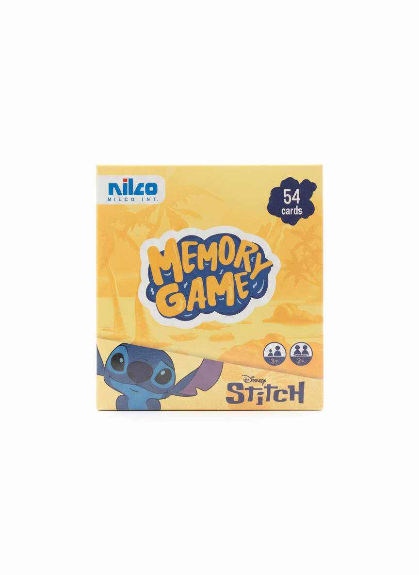 Disney Stitch Memory Game 54 Cards
