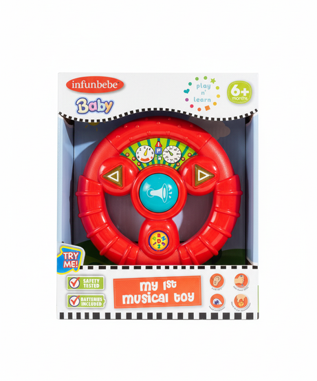 My 1st Musical Toy Steering Wheel For Baby