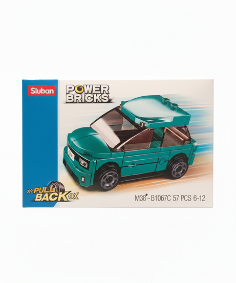 Sluban POWER BRICKS Pull Back Car M38-B1067C