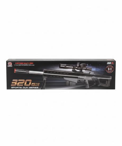 320 Model Gun Sports Series ( 3 In1 Bullet Type )
