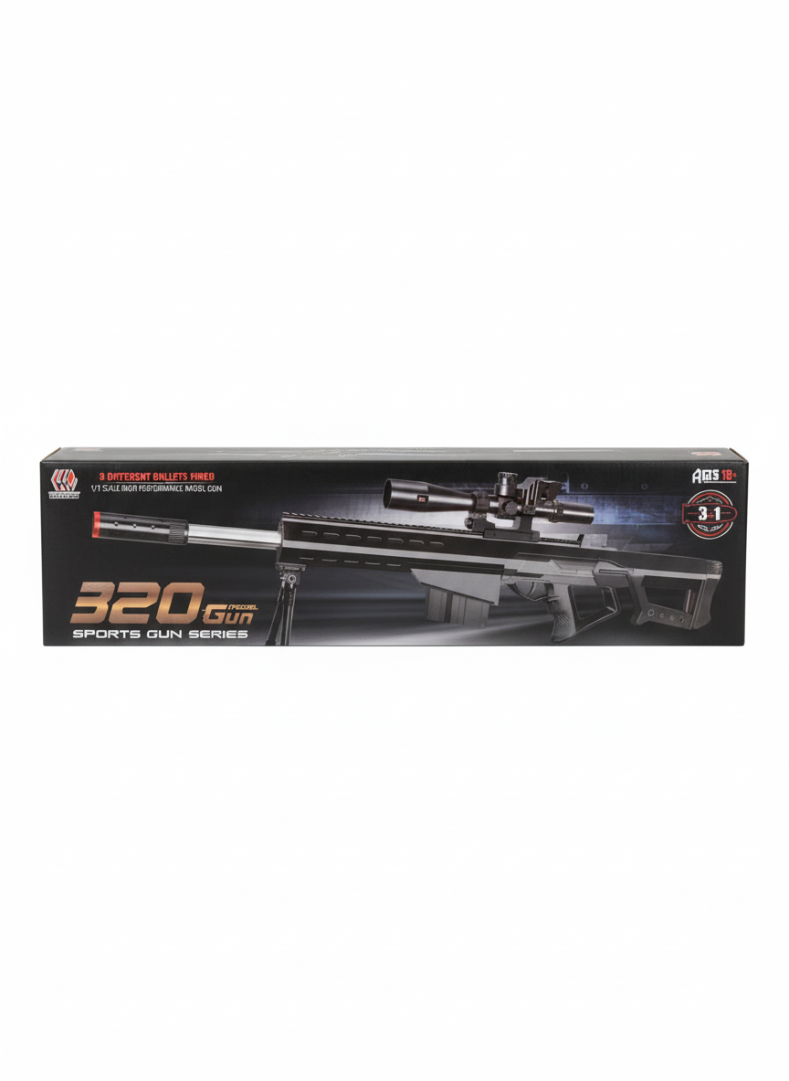 320 Model Gun Sports Series ( 3 In1 Bullet Type )