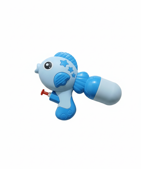 Blue Fish Shaped Water Blaster Toy