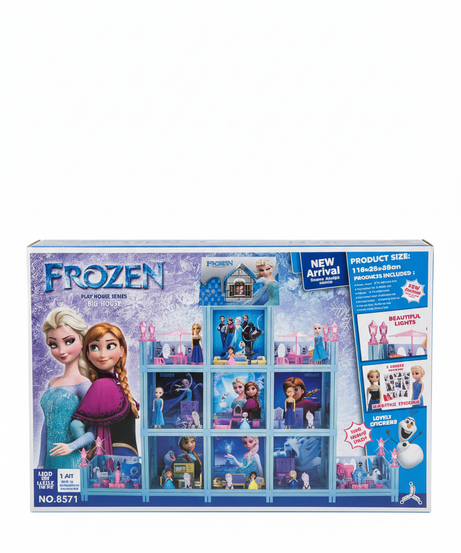 Frozen Play Big House Diy Change Girl