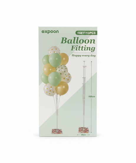 Balloon Fitting Happy Every Day 1 Set 13 PCS
