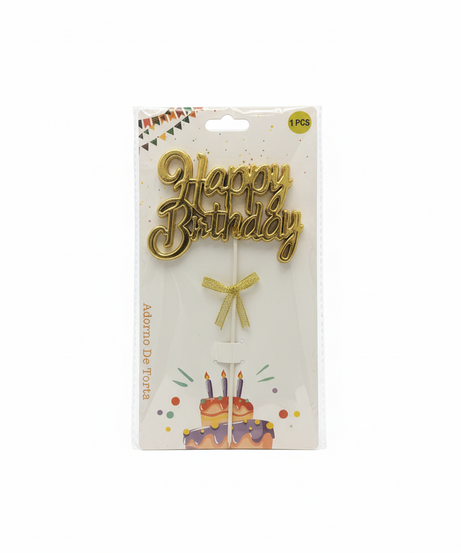 Happy Birthday Sign With Stick