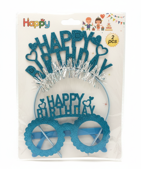 Happy Birthday glittered Sunglass
