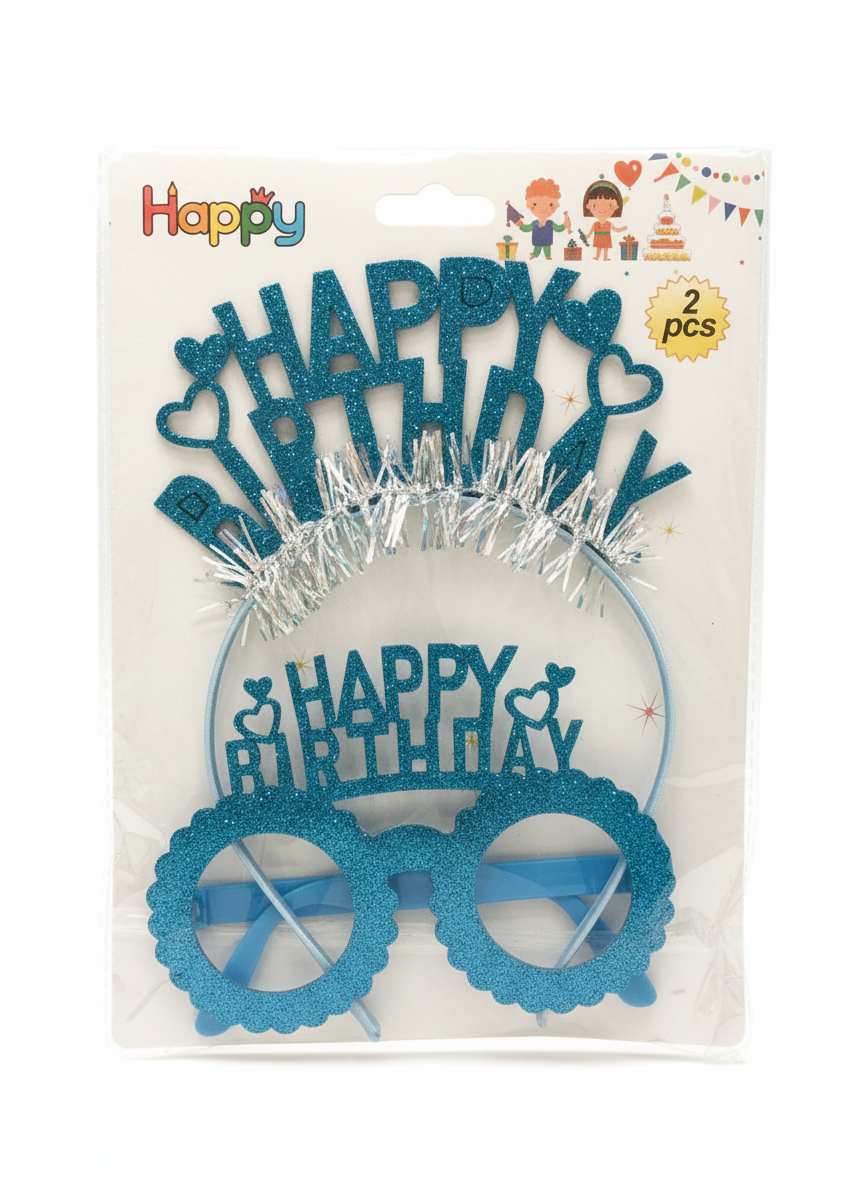 Happy Birthday glittered Sunglass