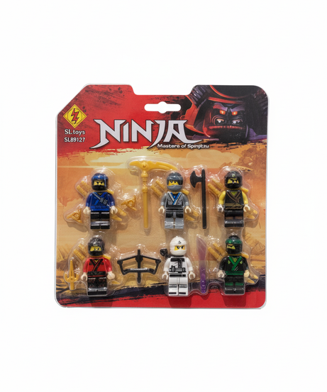 Ninja Masters Of Spinjitzu Mini Characters