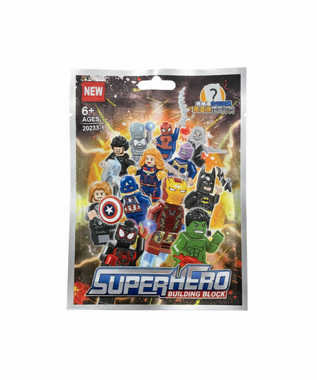 Superhero Building Block Mystery Pack