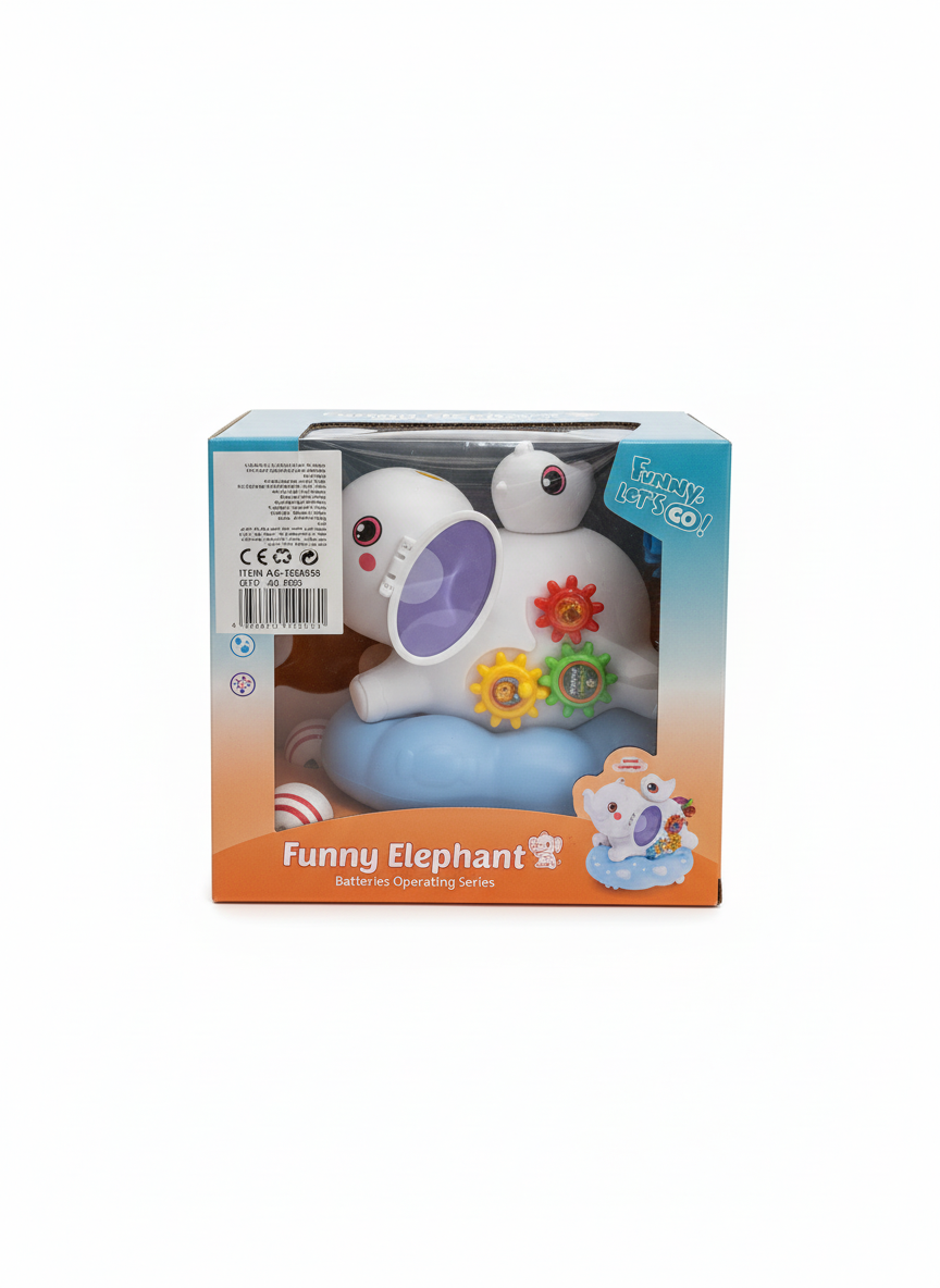 Funny Elephant Batteries Operating Series