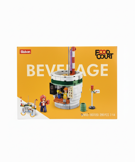Sluban Food Court Beverage Block Set M38-B0705D