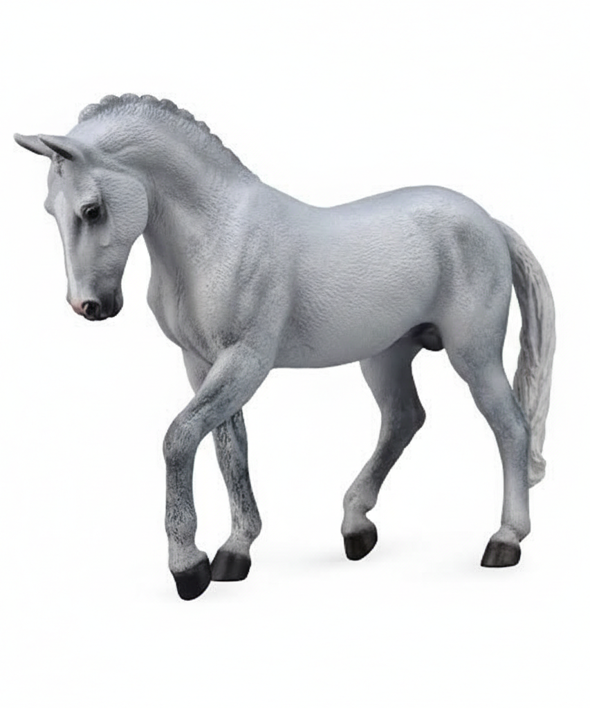 Animal Figures  - Trakehner Stallion-Grey