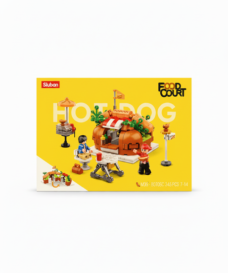 Sluban Food Court Hot Dog Building Set