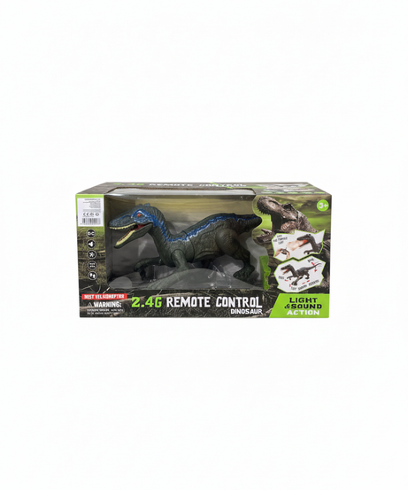 2.4G Remote Control Dinosaur Light And Sound Action Mist Velociraptor Dinosaurs