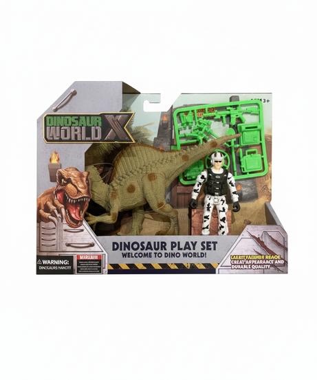 Dinosaur X World Dinosaur Play Set Stegosaurus