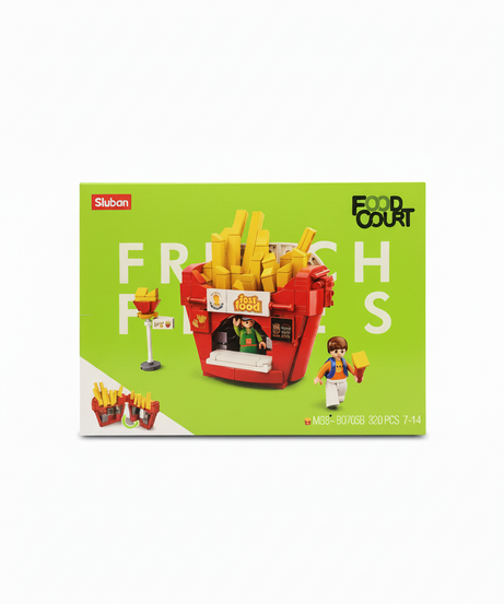 Sluban Food Court French Fries Building Set