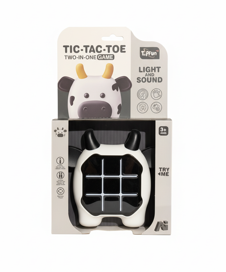 Tic-Tac-Toe Tow In One Light And Sound Game