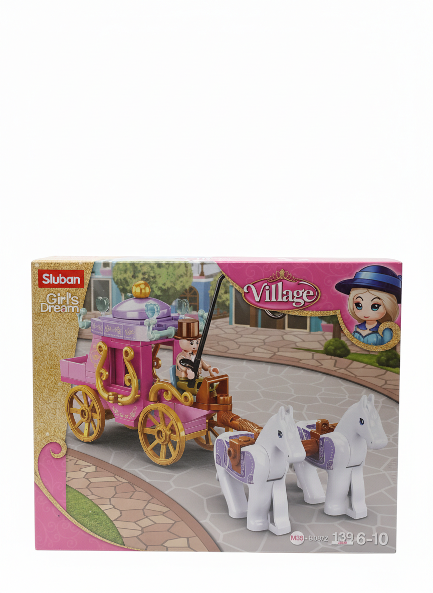 Girls Dream Village  139 PCS