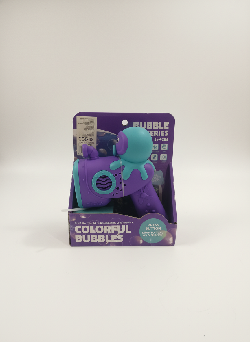 Octopus Colorful Bubble Gun