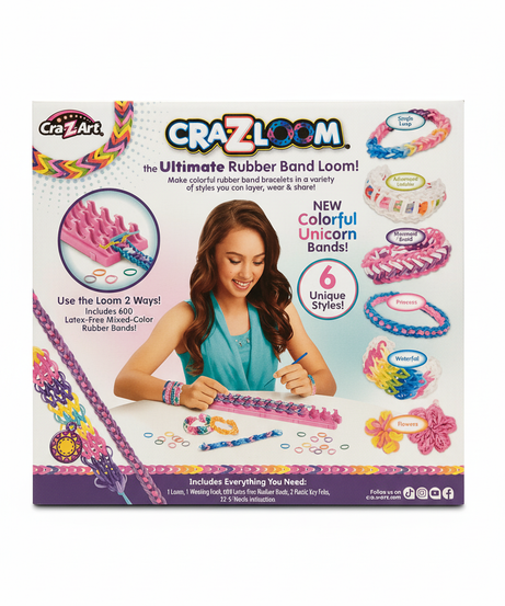 CRA-Z-LOOM The Ultimate Rubber Band Loom!