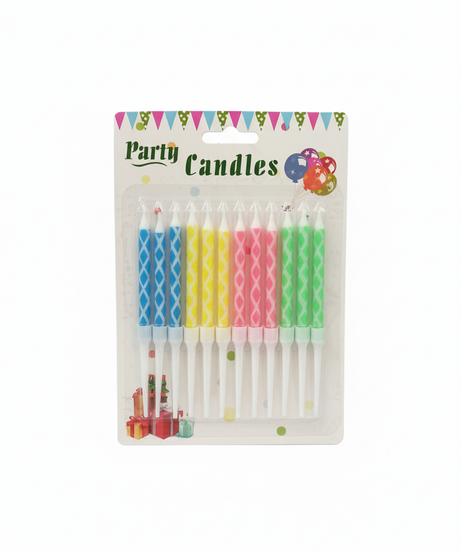 Birthday Candle 12*1 colors